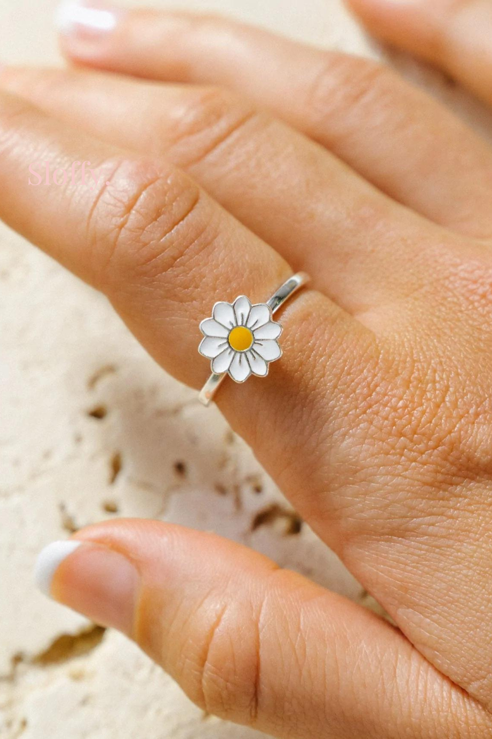 Anello Girevole con Ape e Girasole – Sloffy Italia